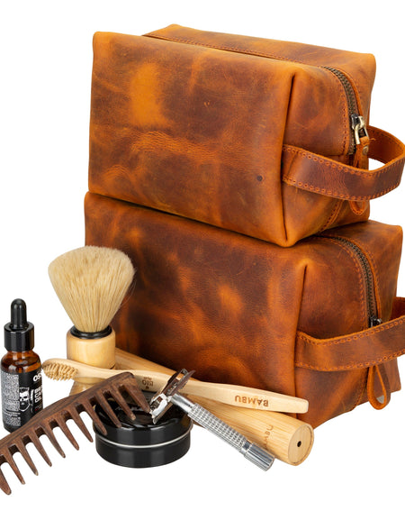 Eve Leather Dopp Kit, X Large-0