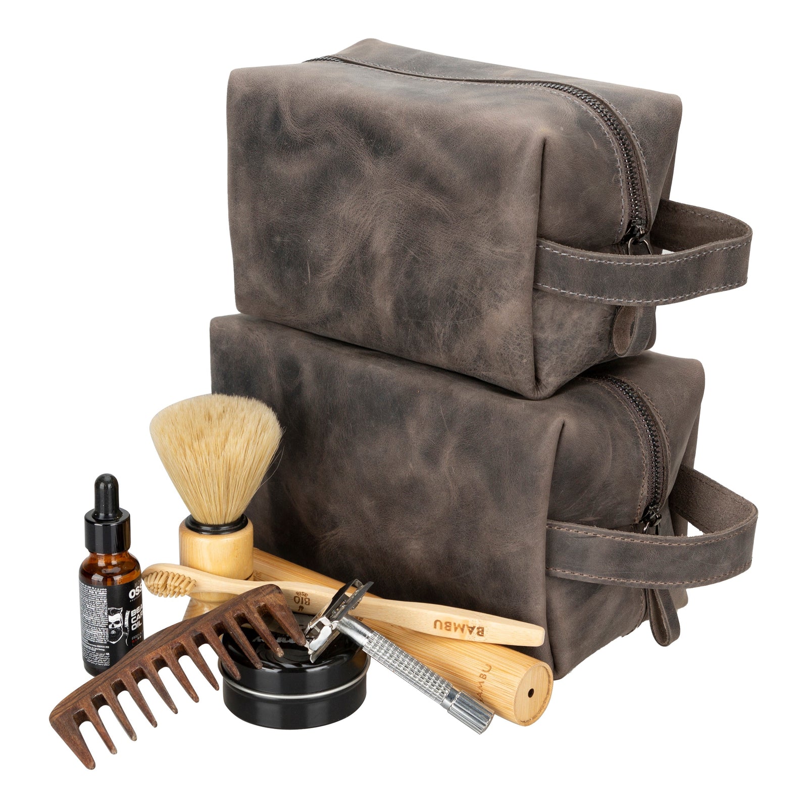Eve Leather Dopp Kit, Large-10