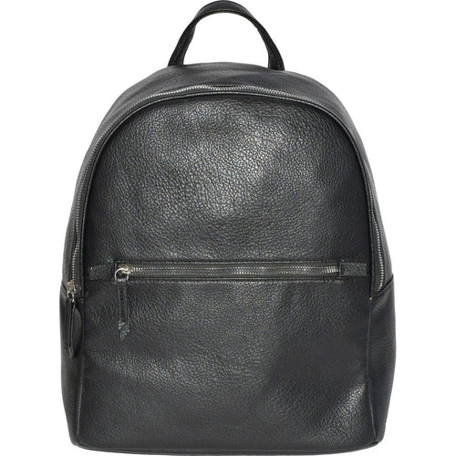 Load image into Gallery viewer, Nicci Chic Pebble PU Backpack with Front Zipper Pocket
