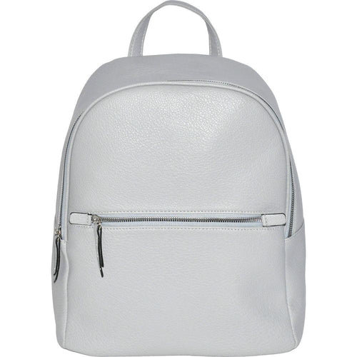 Load image into Gallery viewer, Nicci Chic Pebble PU Backpack with Front Zipper Pocket
