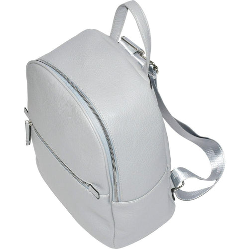 Load image into Gallery viewer, Nicci Chic Pebble PU Backpack with Front Zipper Pocket
