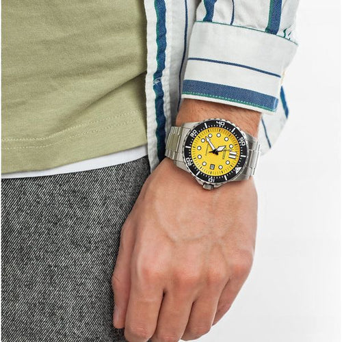 Load image into Gallery viewer, CITIZEN Mod. CLASSIC AUTOMATIC - YELLOW-3
