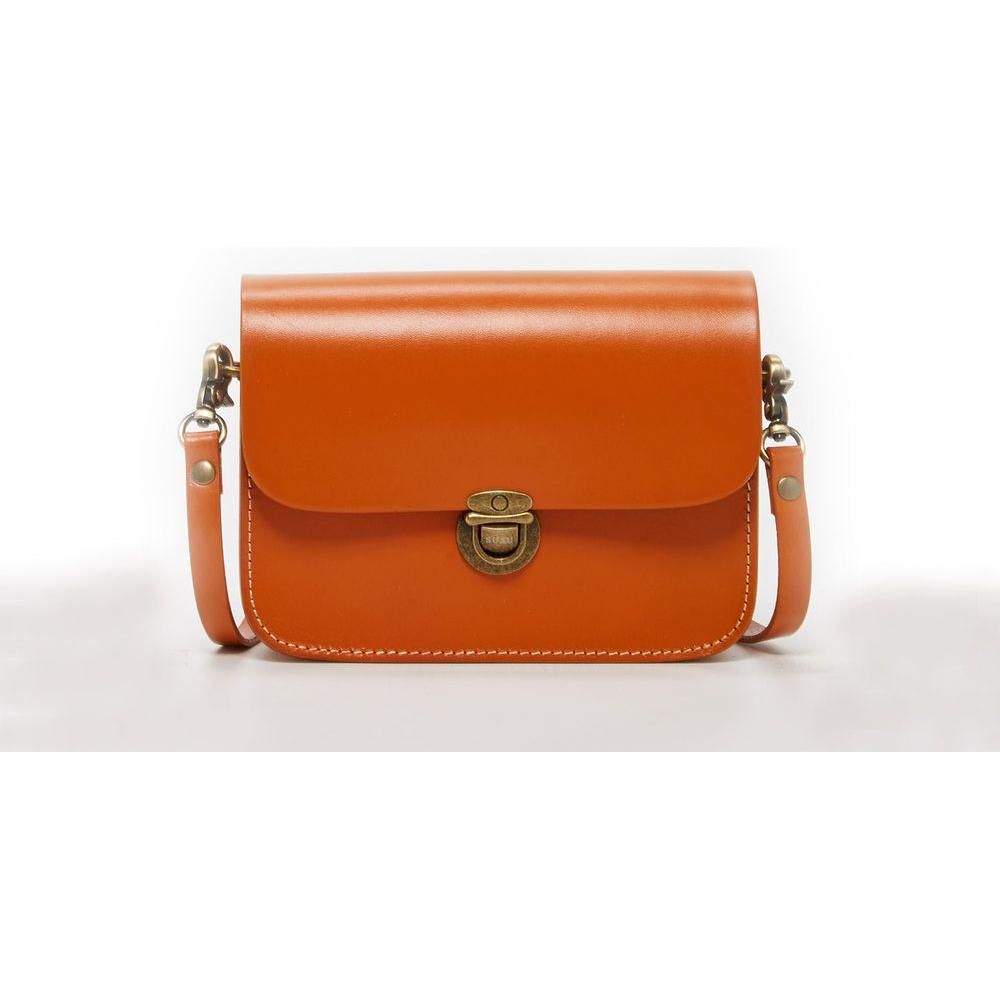 Nanah Light Brown Leather Crossbody Bag - Timeless Elegance