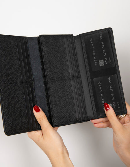 Nome Leather Wallet – 16 Card Slots & Phone Holder-1