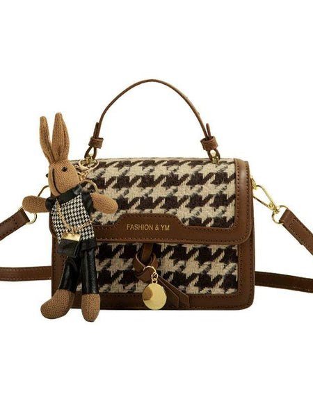 Women's Muzikai Plaid Patchwork Handbag Bag