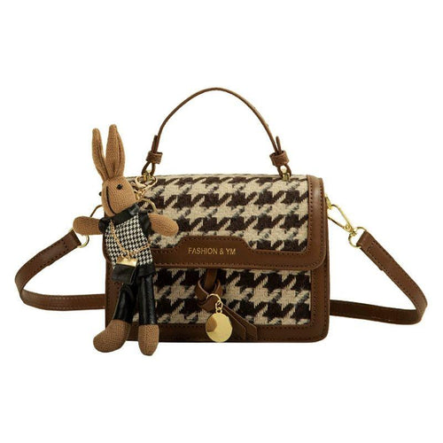 Load image into Gallery viewer, Women&#39;s Muzikai Plaid Patchwork Handbag Bag
