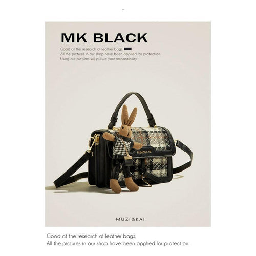 Load image into Gallery viewer, Women&#39;s Muzikai Plaid Patchwork Handbag Bag
