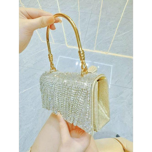 Load image into Gallery viewer, Bling Diamonds Rhinestone Tote: Exquisite Evening Clutch for Women
