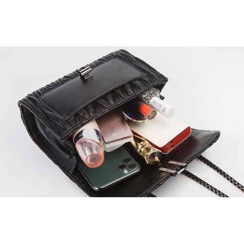 Load image into Gallery viewer, Embroidery Camellia Chain Bag - Exquisite Vegan Leather Crossbody
