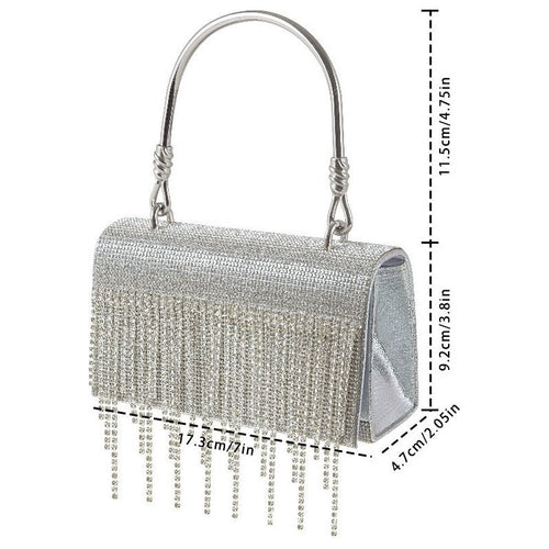 Load image into Gallery viewer, Bling Diamonds Rhinestone Tote: Exquisite Evening Clutch for Women
