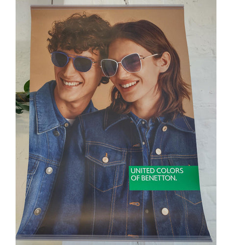 Load image into Gallery viewer, BENETTON MOD. OPT_SUN DOUBLE SIDED BANNER AW21-1

