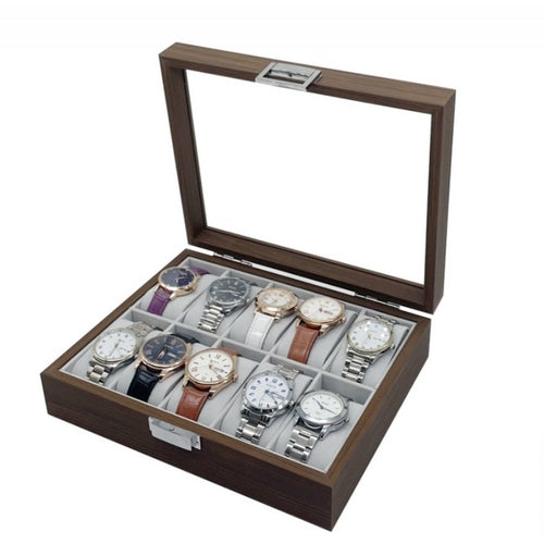 Load image into Gallery viewer, Cofanetto porta orologi - Watch case (26x21x7,5cm)-0
