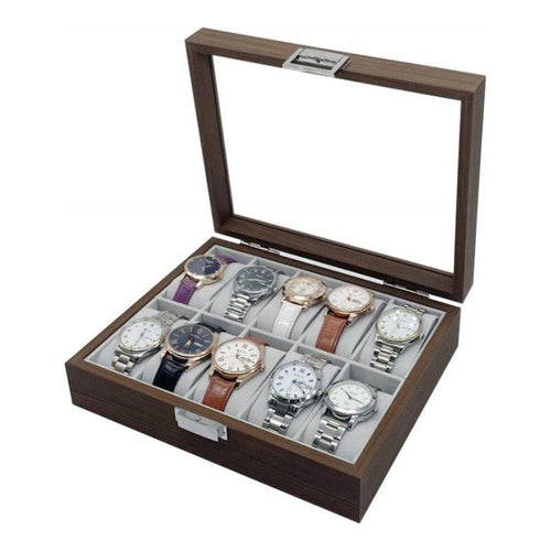 Load image into Gallery viewer, Cofanetto porta orologi - Watch case (26x21x7,5cm)-0
