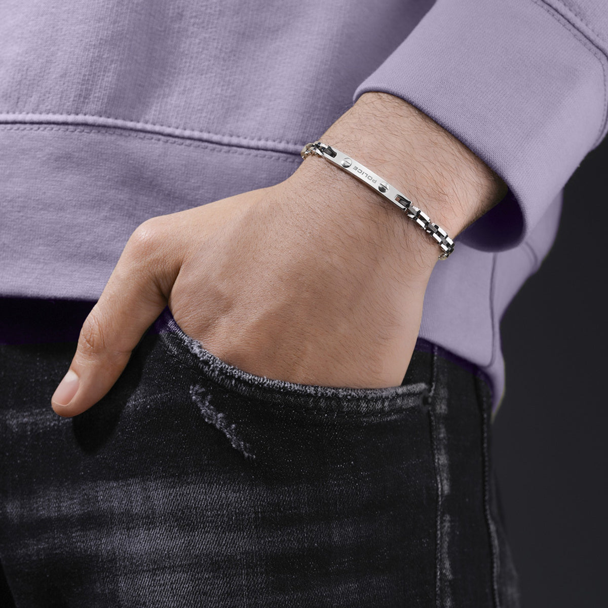 POLICE JEWELS JEWELRY Mod. PEAGB0039101-3