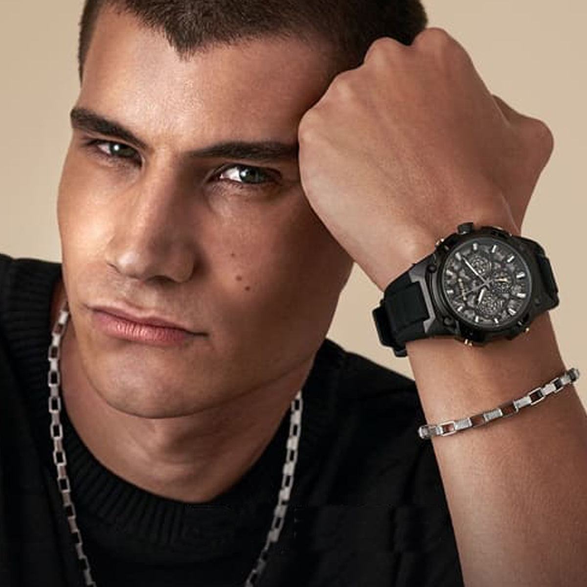 POLICE JEWELS JEWELRY Mod. PEAGB0041801-3