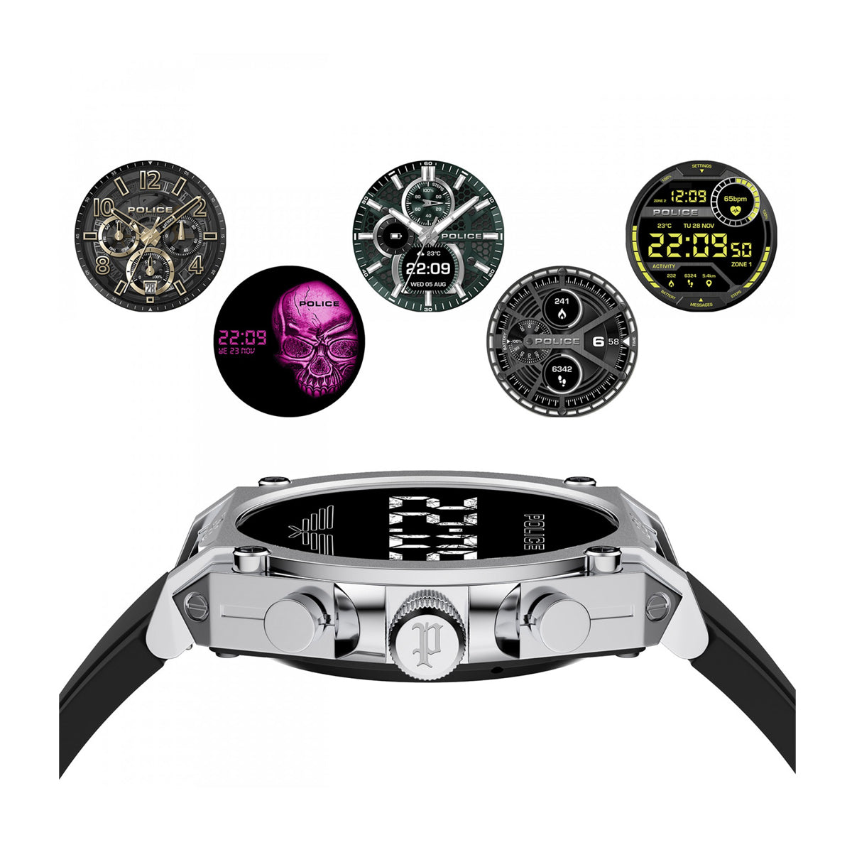 POLICE SMARTWATCH WATCHES Mod. PEIUN0000101-2