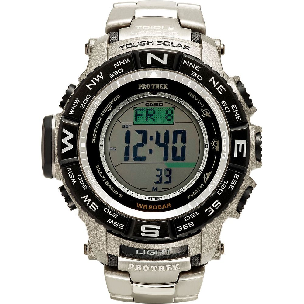 Casio Men's PRW3500T-7CR Pro Trek Tough Solar Digital Sport Watch