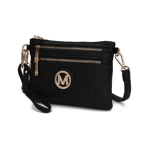 Load image into Gallery viewer, Roonie Milan “M” Signature Crossbody Wristlet
