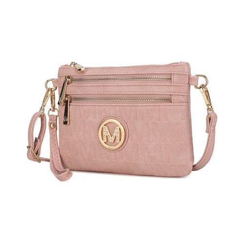Load image into Gallery viewer, Roonie Milan “M” Signature Crossbody Wristlet
