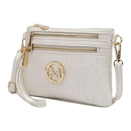 Load image into Gallery viewer, Roonie Milan “M” Signature Crossbody Wristlet
