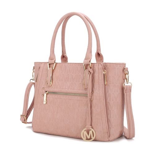 Load image into Gallery viewer, Cairo M Signature Satchel Handbag Vegan Leather Women
