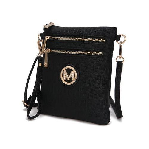 MKF Collection Andrea Milan M Signature Crossbody Bag by Mia K