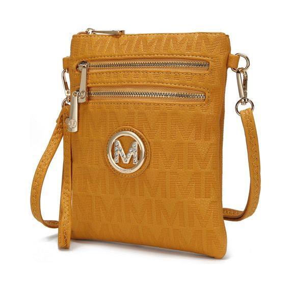 MKF Collection Andrea Milan M Signature Crossbody Bag by Mia K