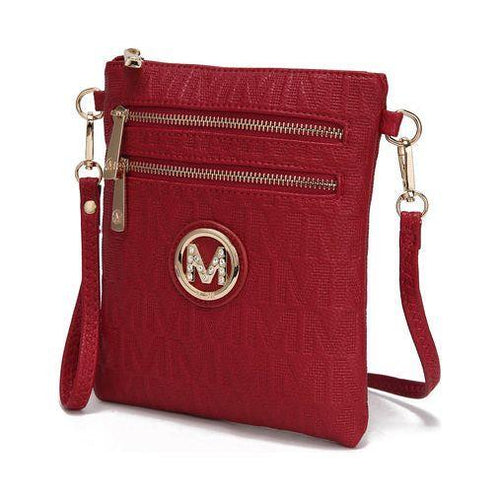 Load image into Gallery viewer, MKF Collection Andrea Milan M Signature Crossbody Bag by Mia K

