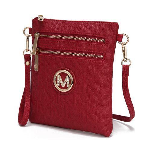 MKF Collection Andrea Milan M Signature Crossbody Bag by Mia K