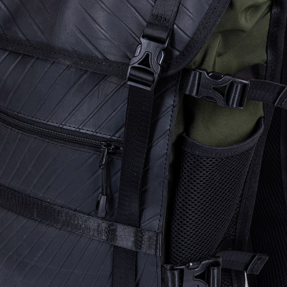 Colonel Vegan Water Resistant Backpack with Laptop Compartment