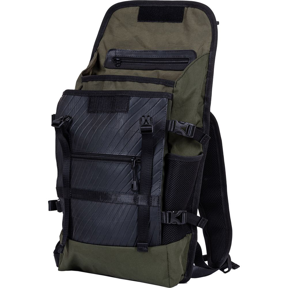 Colonel Vegan Water Resistant Backpack with Laptop Compartment