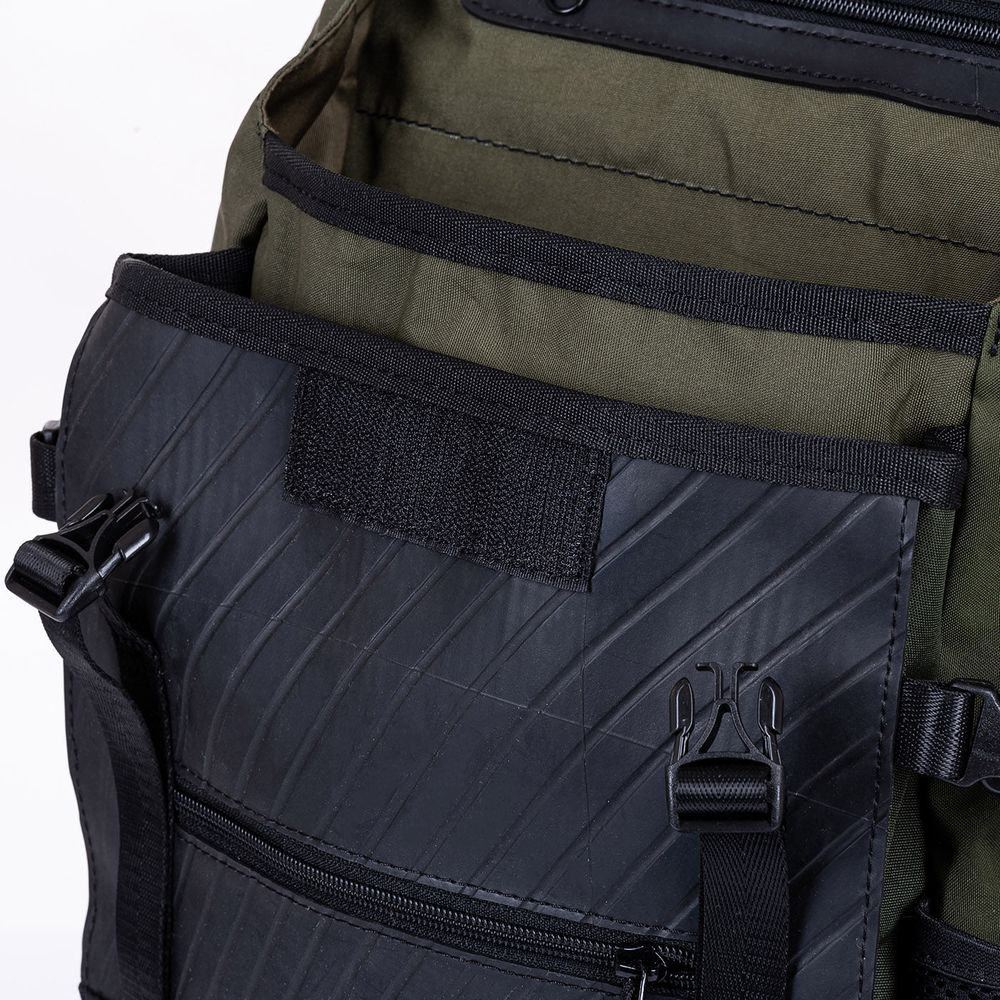 Colonel Vegan Water Resistant Backpack with Laptop Compartment