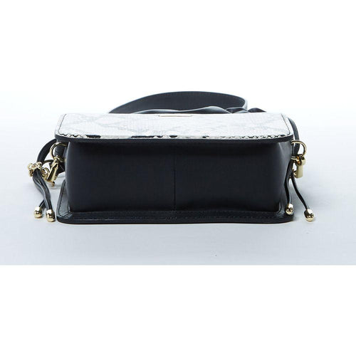 Load image into Gallery viewer, SUSU The Patricia Black Leather Bucket Bag with Snakeskin Design
