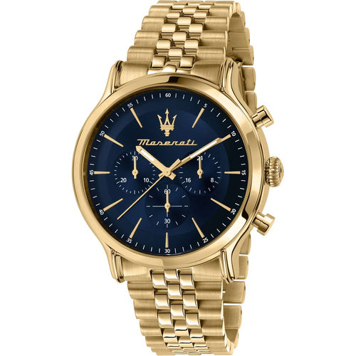 Load image into Gallery viewer, Maserati Epoca Limited Edition Chronograph: Gold Tone Stainless Steel Men&#39;s Watch
