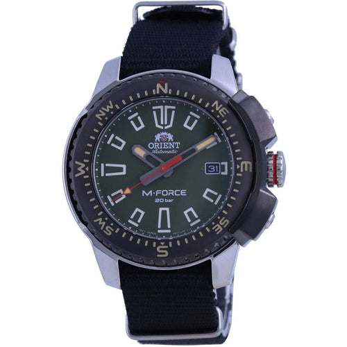 Load image into Gallery viewer, Orient M-Force Green Dial Automatic Diver&#39;s Men&#39;s Watch
