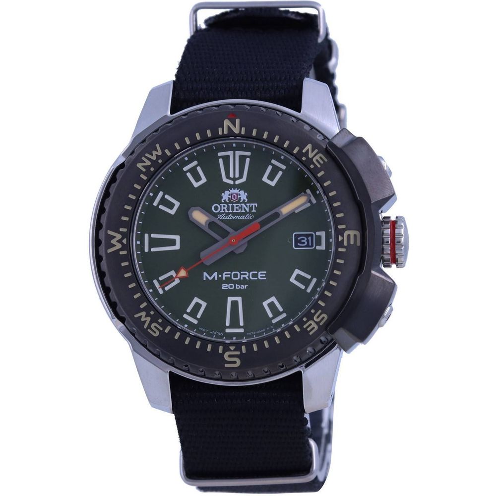 Orient M-Force Green Dial Automatic Diver's Men's Watch