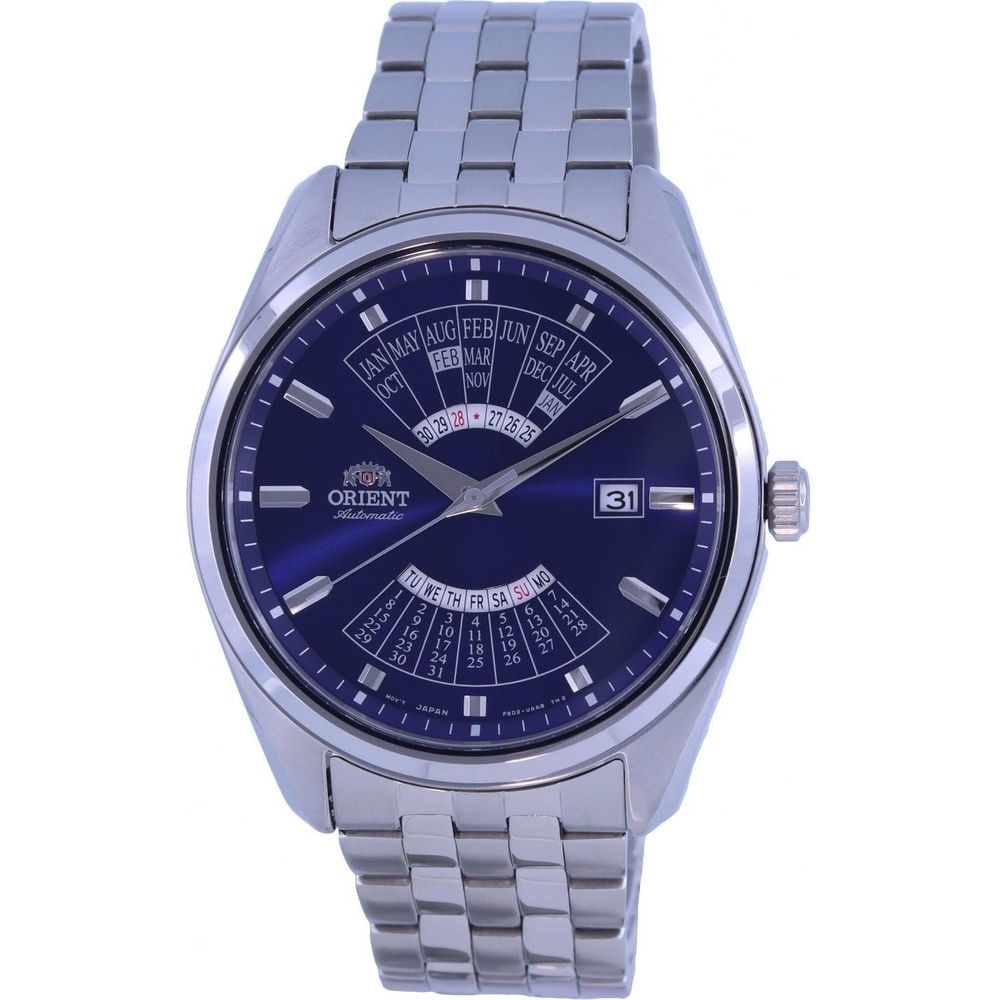 Orient Multi Year Calendar Blue Dial Stainless Steel Automatic Watch