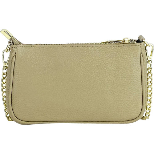 Load image into Gallery viewer, RENATO BORZATTA Mini Bag in Genuine Leather - Taupe Elegance
