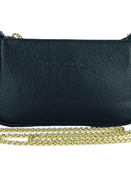 RENATO BORZATTA Borsa Piccola in Vera Pelle Made in Italy con Tracolla