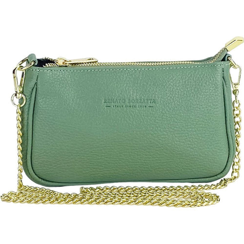 Load image into Gallery viewer, RENATO BORZATTA Mini Bag in Mint Green Genuine Leather
