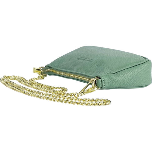 Load image into Gallery viewer, RENATO BORZATTA Mini Bag in Mint Green Genuine Leather
