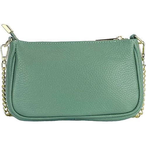 Load image into Gallery viewer, RENATO BORZATTA Mini Bag in Mint Green Genuine Leather
