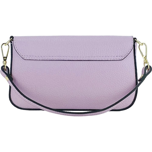 Load image into Gallery viewer, RENATO BORZATTA Small Shoulder Bag with Removable Chain Strap in Lilac
