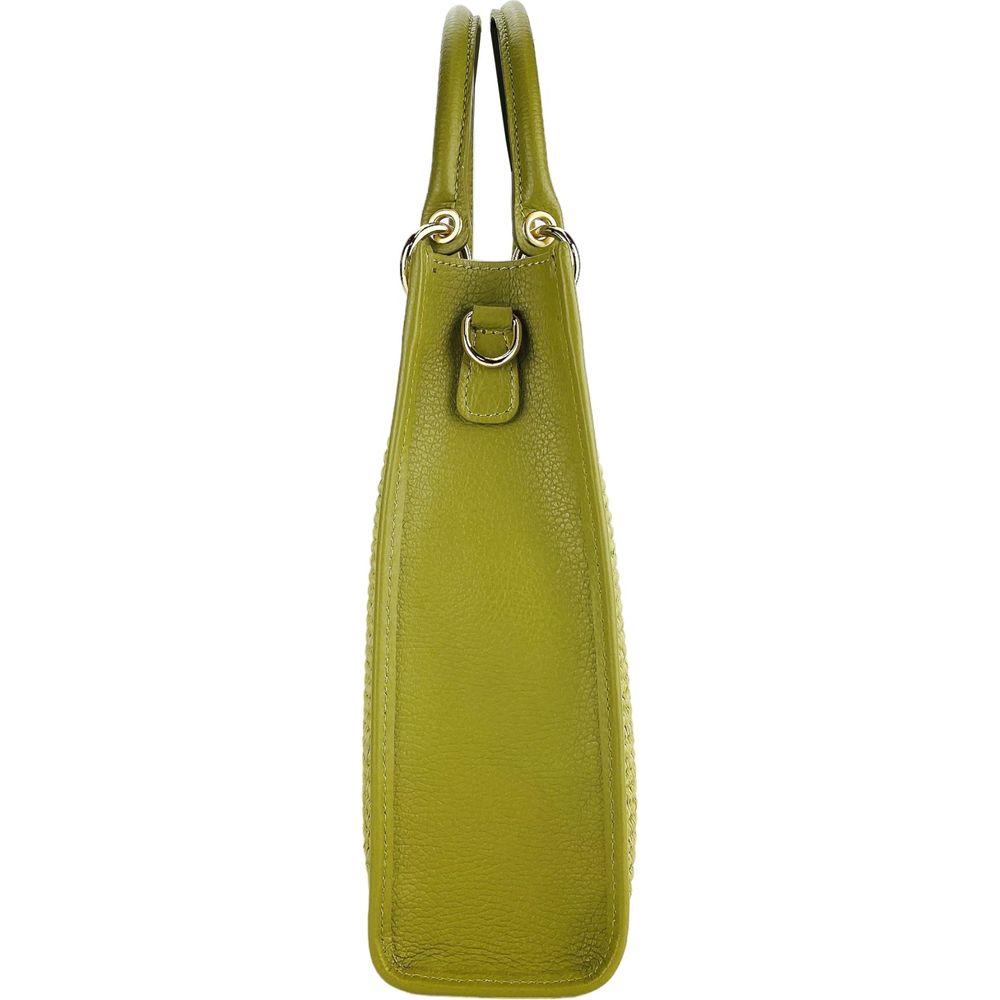 RB1026CM  | Borsa Donna a mano verticale in Vera Pelle e Paglia Made