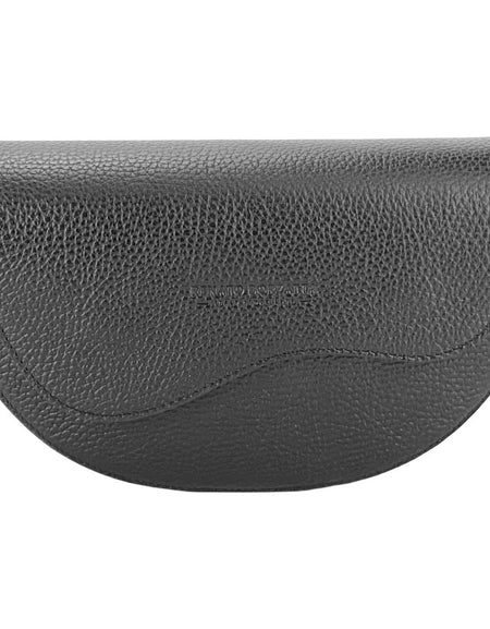 RENATO BORZATTA Borsa Donna a Bandoliera Stondata in Vera Pelle
