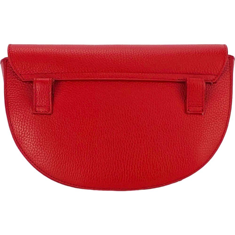 RB1027V | Borsa Donna a Bandoliera stondata in Vera Pelle Made in