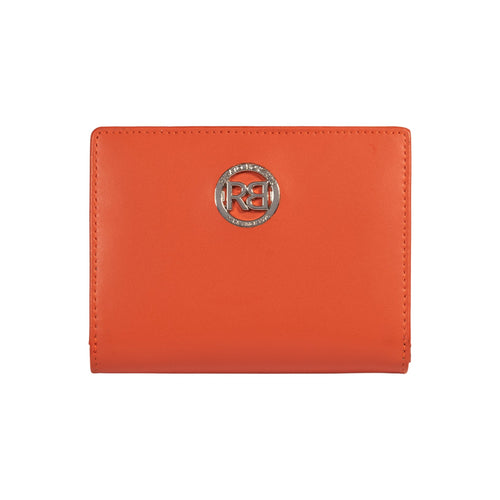 Load image into Gallery viewer, RB1083SAM | Portafogli Donna Made in Italy in Vera Pelle Liscia Opaca. Colore Paprika. Dimensioni (da chiuso): cm 13 x 9 x 2,5-0

