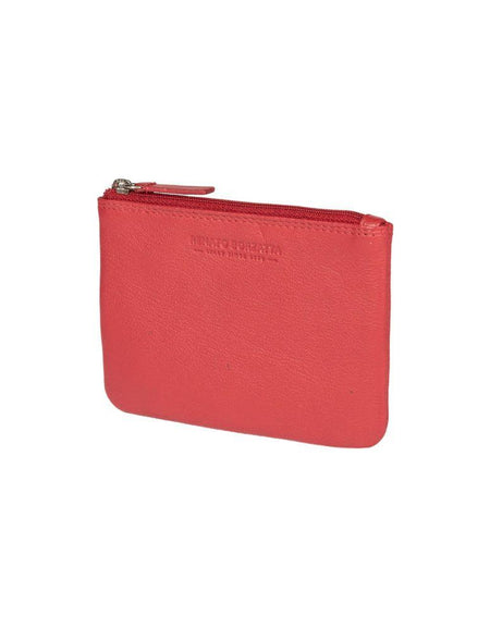 RB12032V | Bustina Portachiavi/Portamonete in Vera Pelle pieno fiore, con leggera grana. Colore Rosso. Protezione RFID. Dimensioni: cm 13 x 9 x 0,5. Confezione: Scatola regalo fondo/coperchio (copia)-0