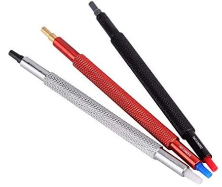 Assortimento 3 poggiasfere in alluminio - Set 3 aluminum hands rests-0