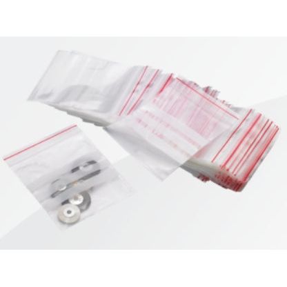 100 Bustine zip / 100 Zip bags  (5 x 7,5cm)-0